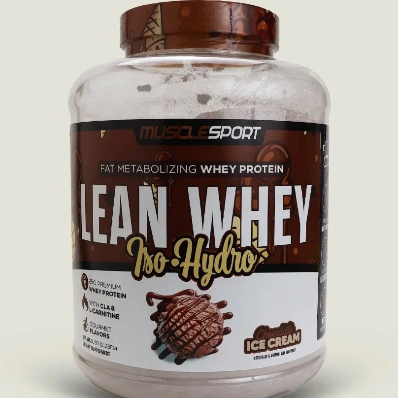 پروتئین وی ماسل اسپرت مدل Lean Whey وزن ۲۲۷۰ گرم